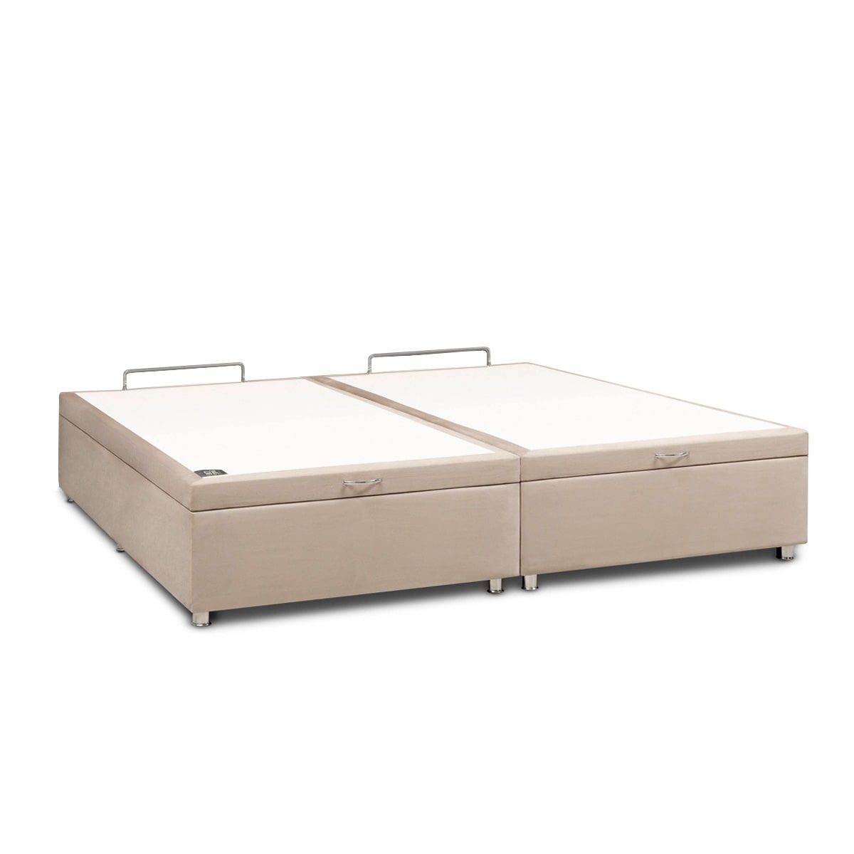 Cama baul premium H natural cerrada