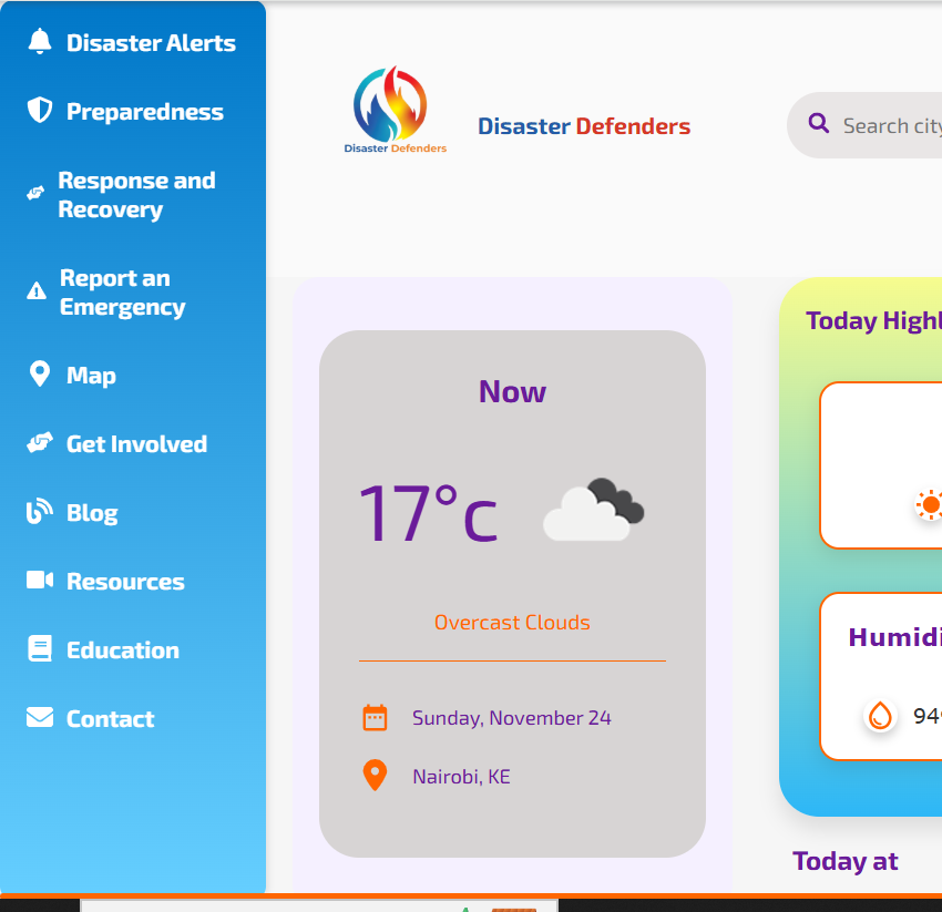Disaster Defenders – Disaster Management Platform