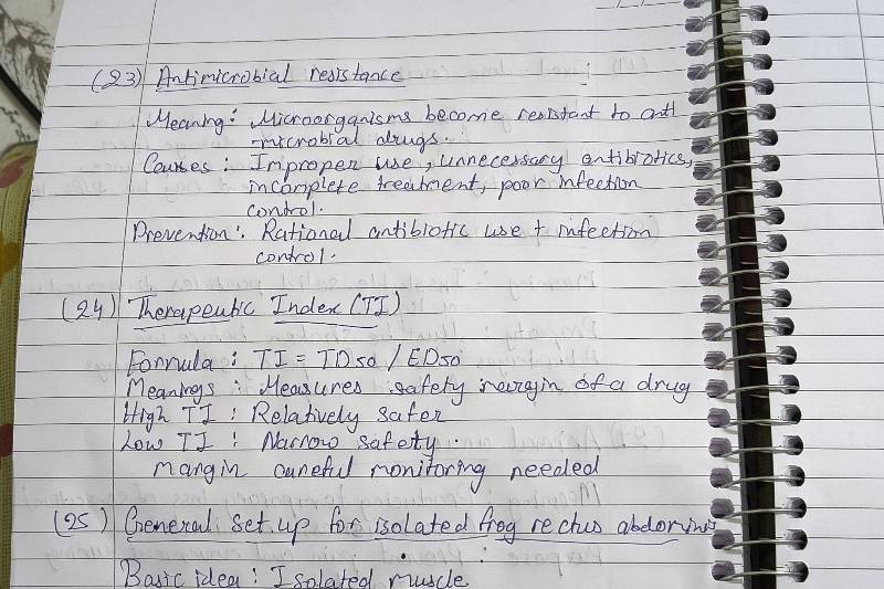 Handwriting Sample