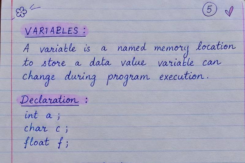 Handwriting Sample