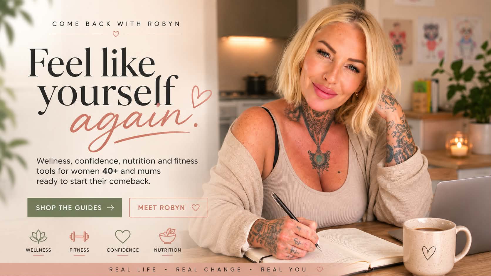 Robyn, founder of Comeback with Robyn