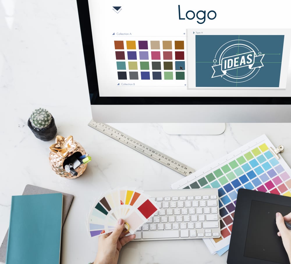 logo-be-creative-inspiration-design-concept