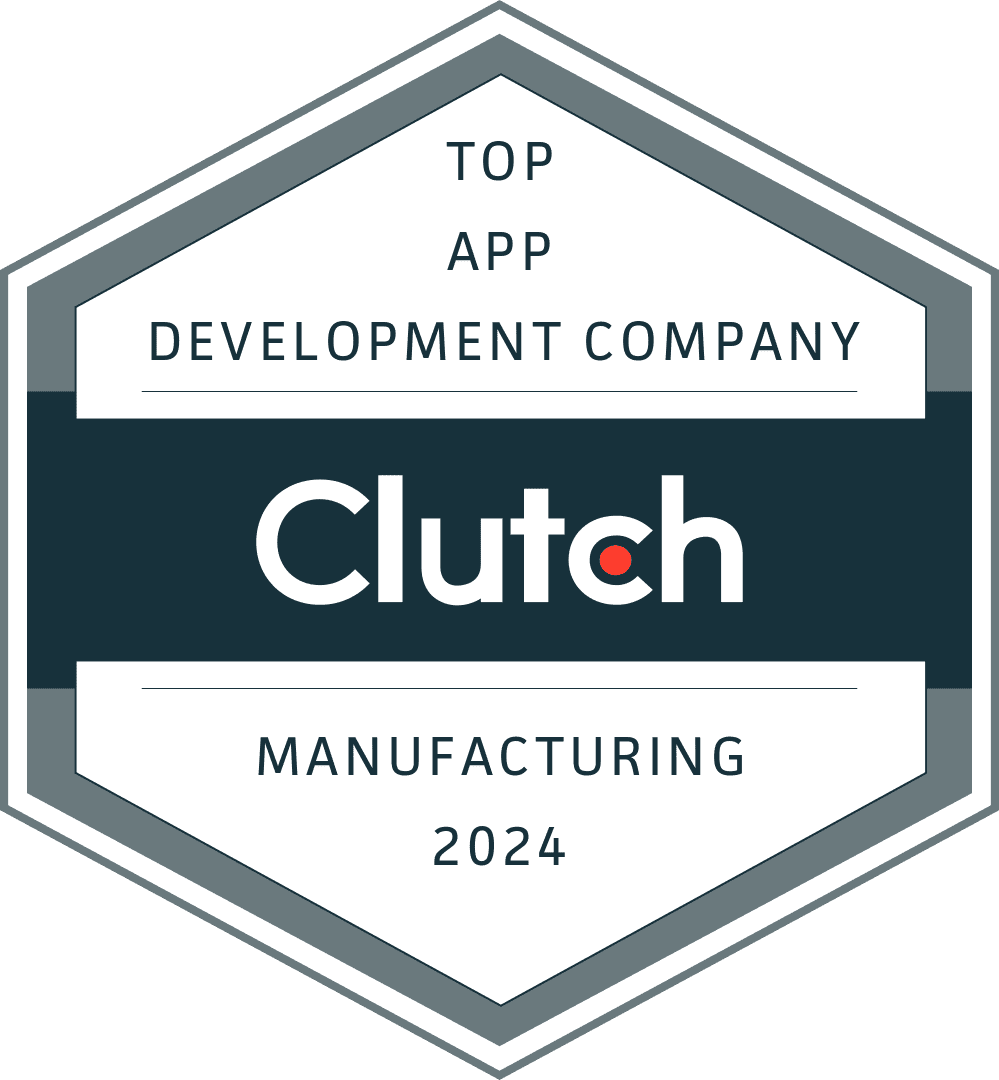 top clutch.co app development company manufacturing 2024