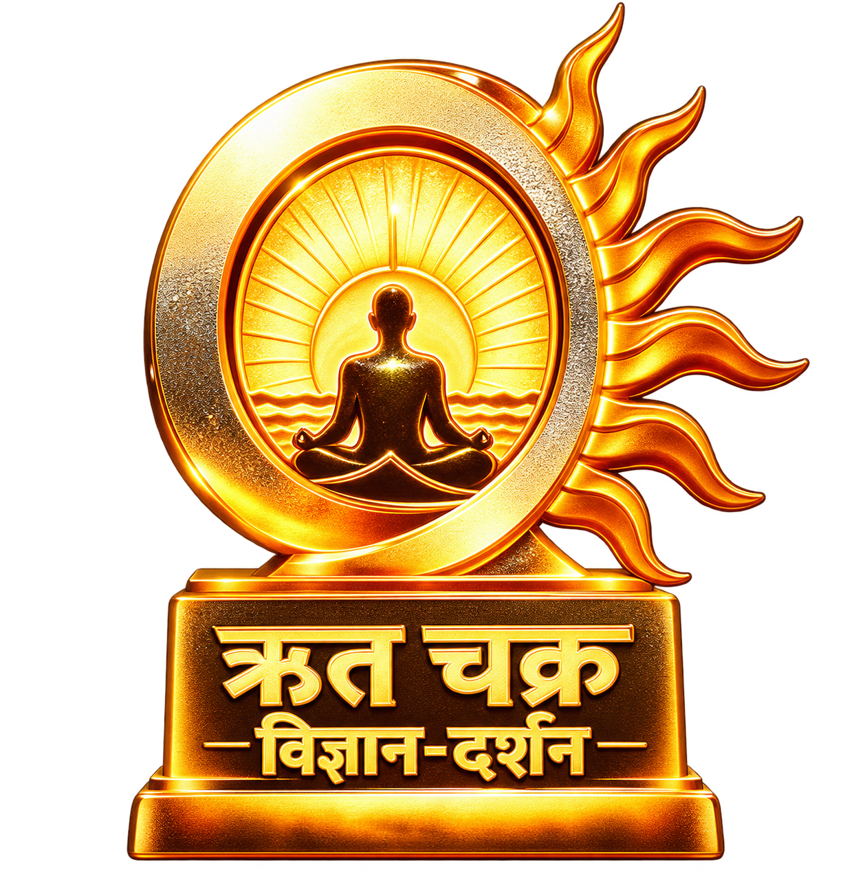संगमरमर (Marble) ऋत चक्र – विज्ञान-दर्शन | Premium Handcrafted Marble Award & Memento