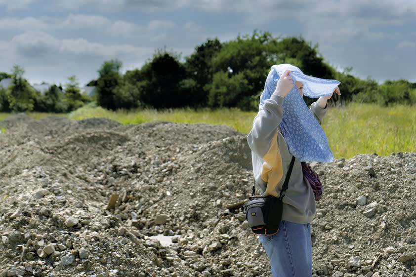 Ballade dans un tas de gravier