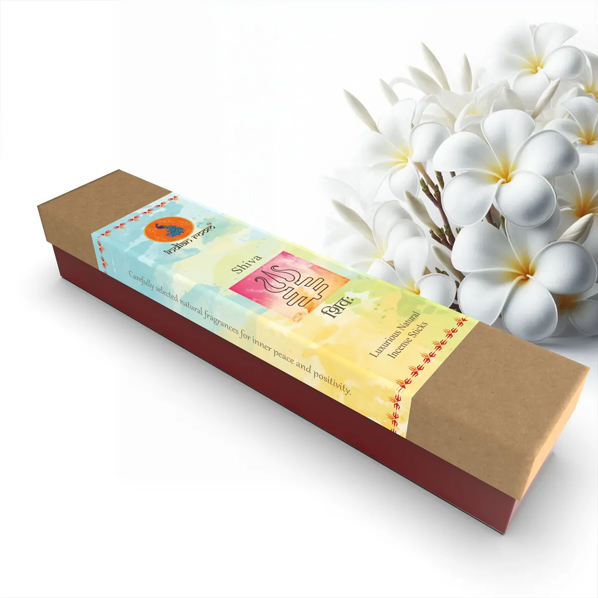 "SHIVA" Hand-Rolled Natural Incense Sticks