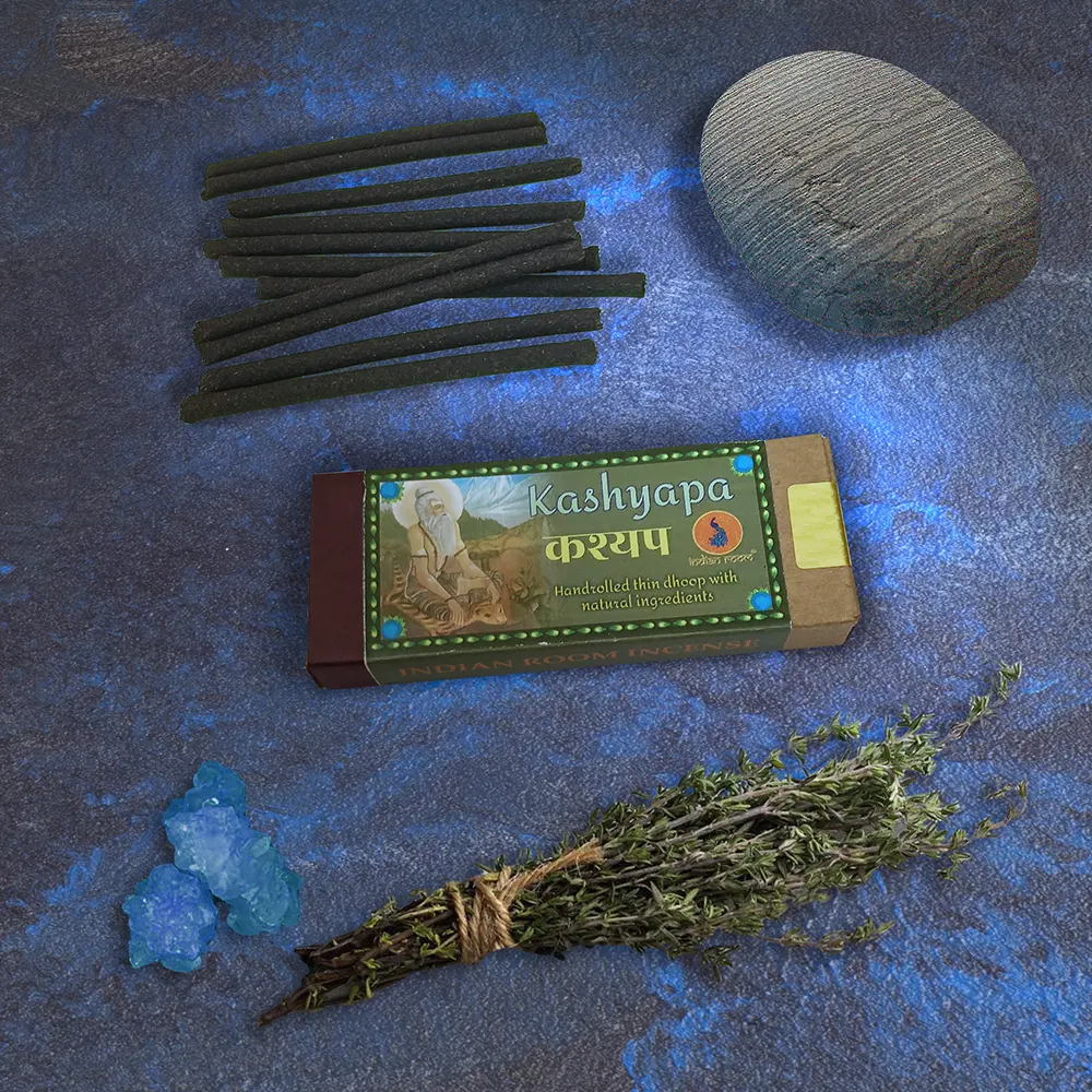 “Kashyapa” Hand rolled with natural herbs, resins, flowers and sandalwood