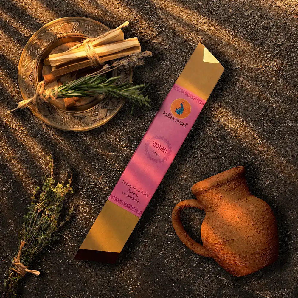 "Kama" Musk (Kasturi) Natural Hand-Rolled Natural Incense Sticks