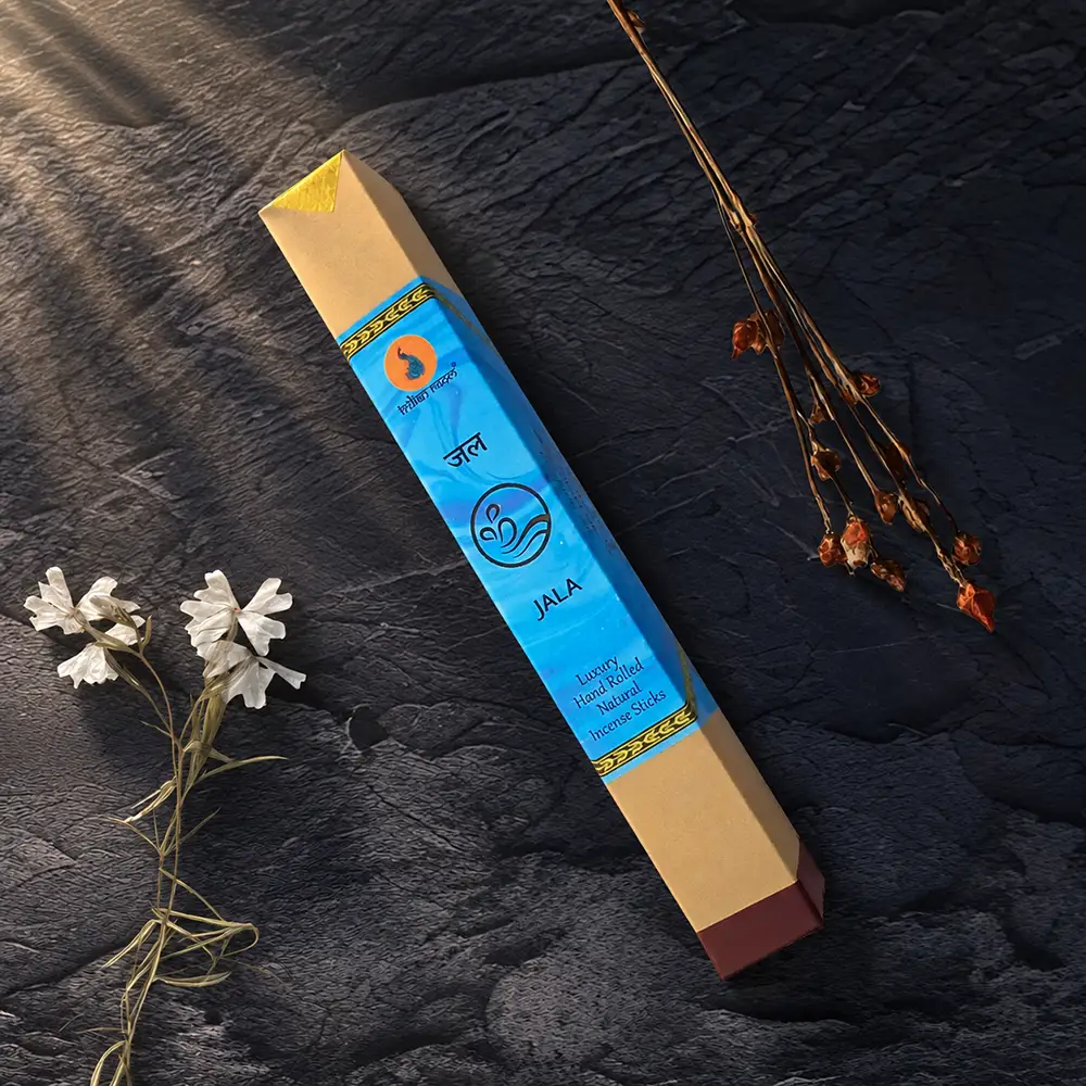 “Jala” Wild Indian Sandalwood (Chandan) | Natural Hand Rolled Incense Sticks