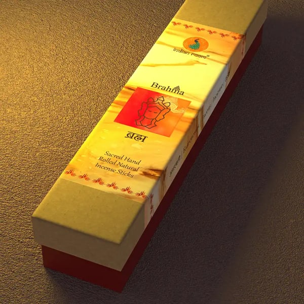 "BRAHMA" Hand-Rolled Natural Incense Sticks