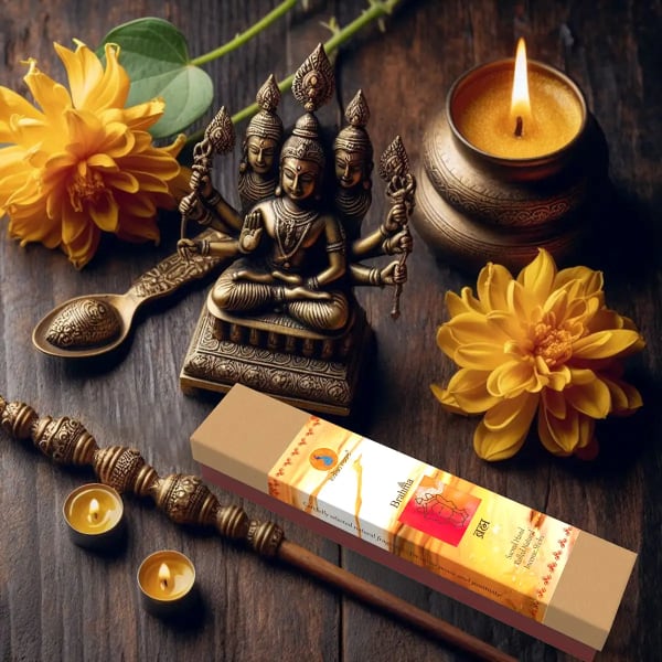 "BRAHMA" Hand-Rolled Natural Incense Sticks