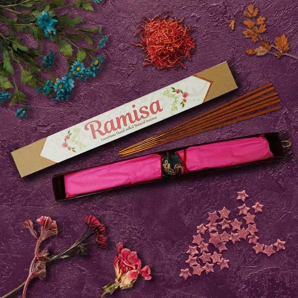 “Ramisa” Luxurious Hand Rolled Incense Sticks