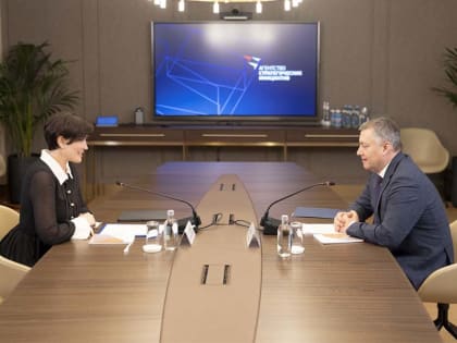 Губернатор Приангарья Игорь Кобзев встретился с гендиректором АСИ Светланой Чупшевой