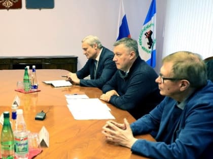 Губернатор встретился с руководством футбольного клуба «Иркутск»