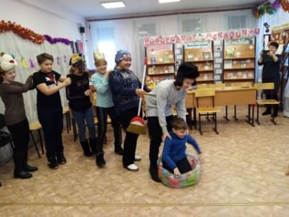 Зимние каникулы в библиотеке