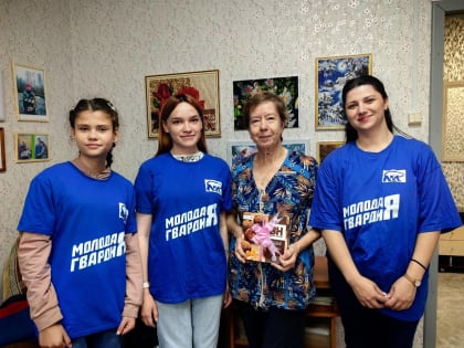 Молодогвардейцы провели акцию «От всего сердца» в Мамско-Чуйском районе