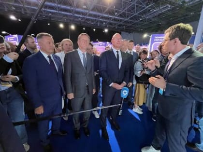 Игорь Кобзев на форуме Технопром-2024 в Новосибирске