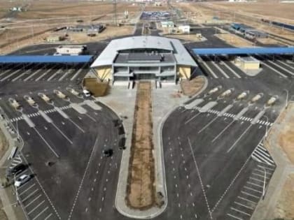 Китай спонсирует реконструкцию старого КПП на монголо-китайской границе