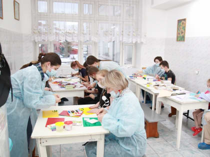 Мастер-классы для пациентов детской областной клинической больницы