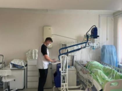 В Саянскую городскую больницу привезли новый рентген-аппарат