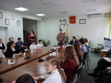 Встреча мэра Нижнеилимского района с лидерами школьного самоуправления