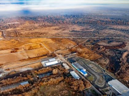 В Кемерове начали строить с нуля современный деревообрабатывающий комбинат