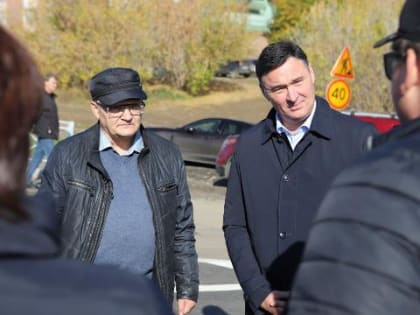Мэр Иркутска проверил ход ремонта улиц города