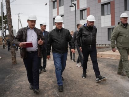 Новая поликлиника в Качуге: строительство идет полным ходом