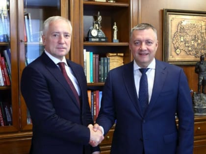 Главы Иркутской и Томской областей провели рабочую встречу