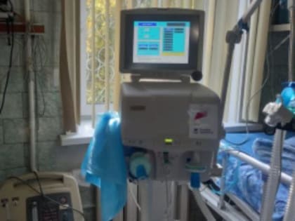 В больницы Приангарья установили 23 новых аппарата ИВЛ