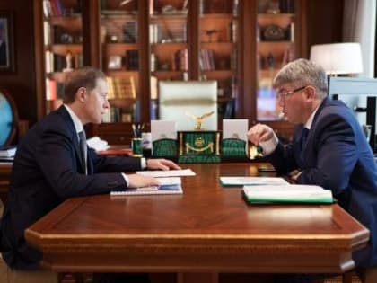 Глава Бурятии обсудил развитие транспорта с первым зампредом правительства России