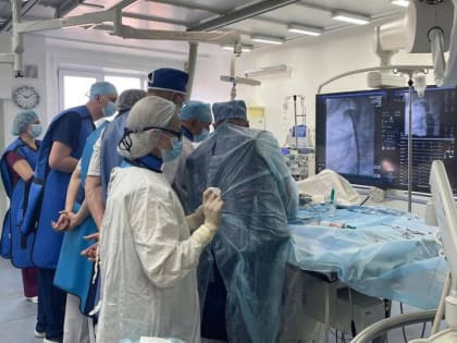 В Иркутской области внедряют современные технологии лечения пациентов с инсультом