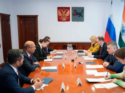 Иркутская область и Республика Индия намерены развивать сотрудничество