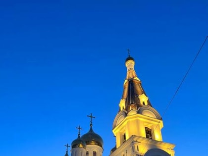 Архиерейское богослужение в Петропавловском соборе г.Шелехова