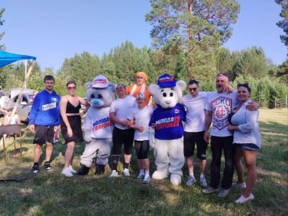 Молодогвардейцы приняли участие в турслете в Усть-Илимском районе