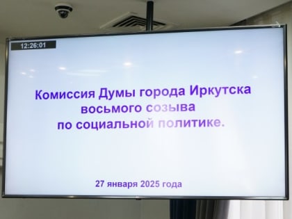 Комиссия думы Иркутска по соцполитике обсудила методы профилактики ВИЧ в соцучреждениях
