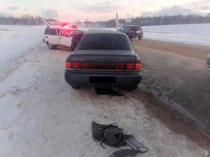 Три человека пострадали в ДТП на въезде в Усолье-Сибирское