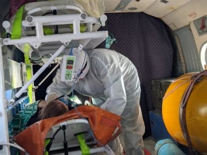 В Забайкалье сотрудники санавиации совершили 415 вылетов для эвакуации