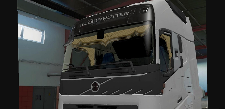 МОД Curtains for Volvo FH6 v1.0 ДЛЯ EURO TRUCK SIMULATOR 2