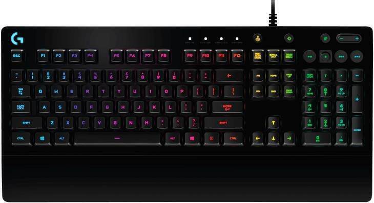 LOGITECH G213 WIRED GAMING KEYBOARD 
