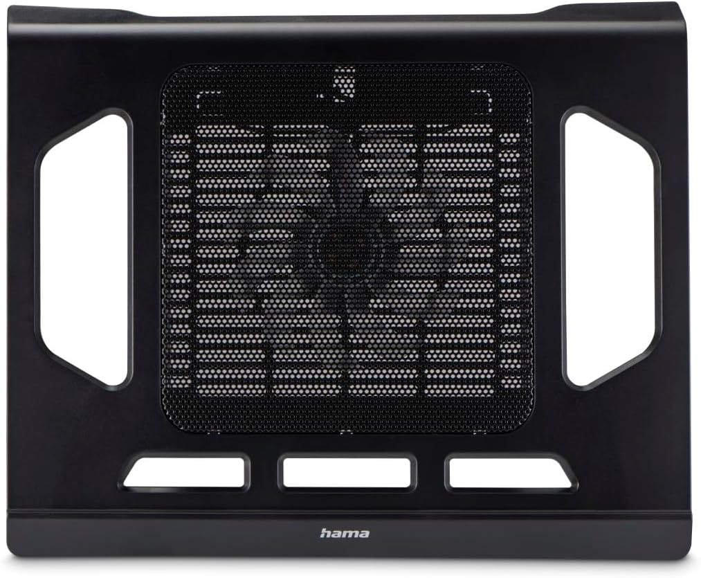 Hama Laptop Cooler, Quiet, up to 40 cm (15.6") - Black