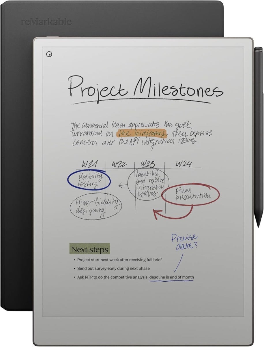 Remarkable Paper Pro With Marker Plus