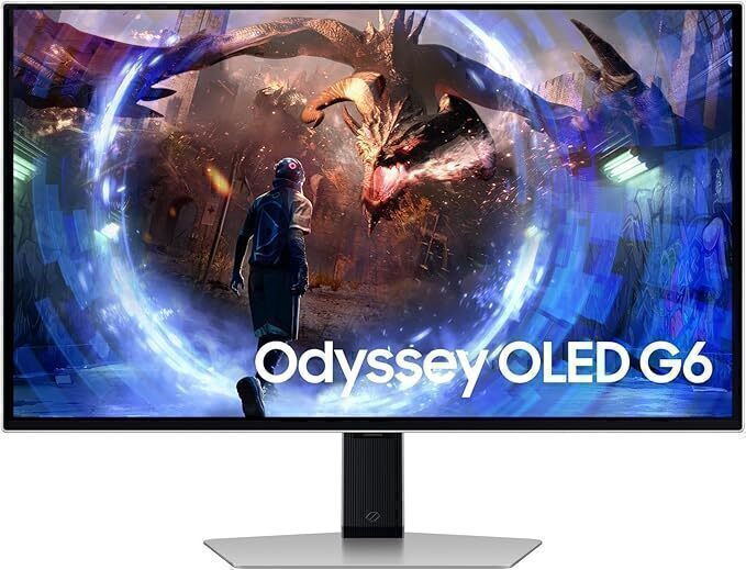 Samsung 27" Odyssey G6 G60SD QHD OLED Gaming Monitor (LS27DG602SMXUE)