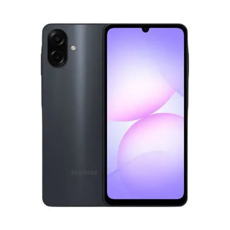 Samsung A07: 6.7″- 64GB ROM - 4GB RAM - Dual SIM - Black