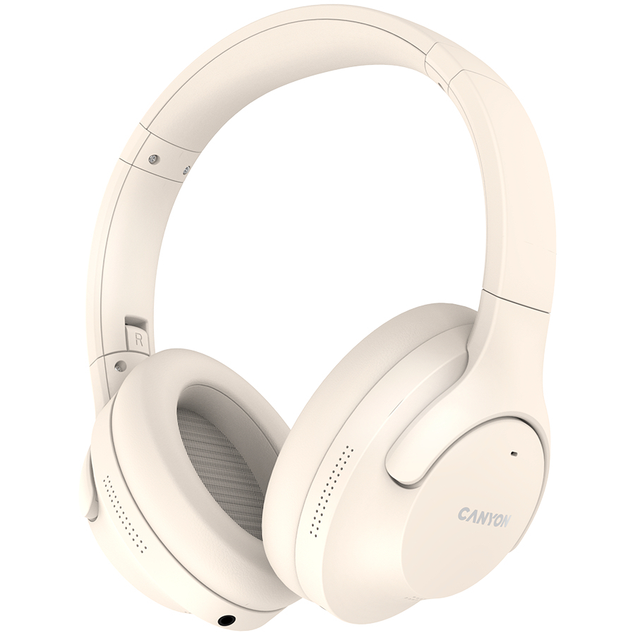 Canyon Noise Cancelling Bluetooth Headset On Riff 10 Beige