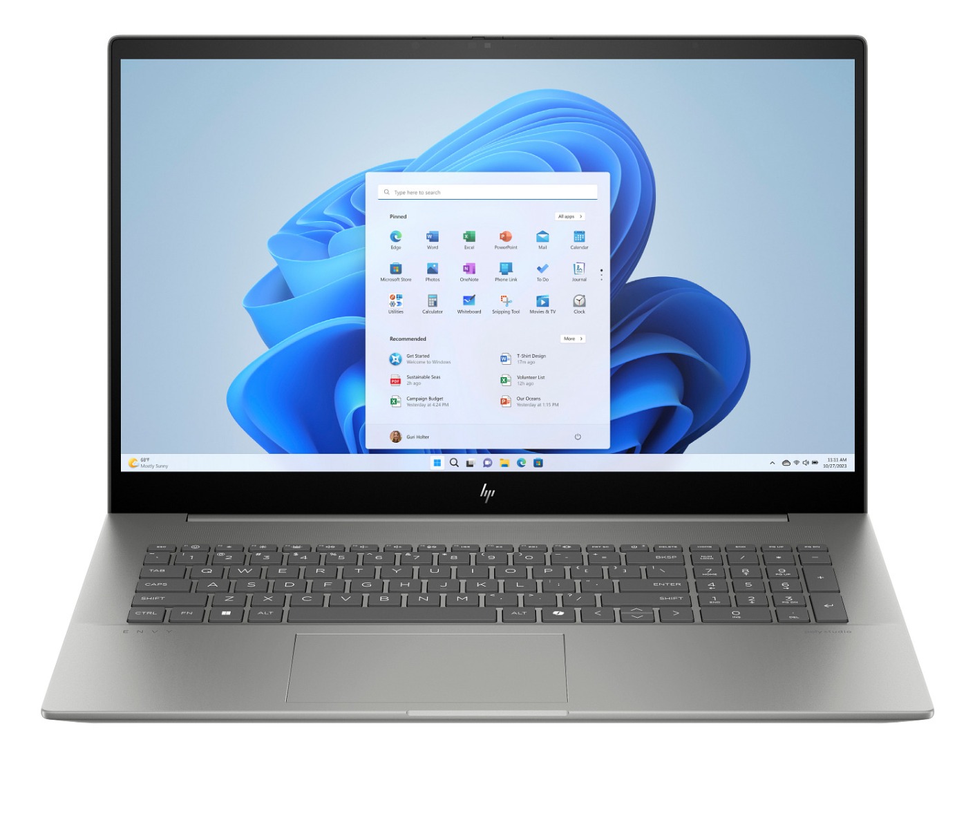 HP ENVY 17 Intel® Core™ Ultra 7: 32GB RAM 1TB SSD - RTX 3050