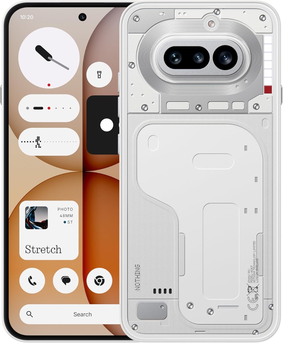 Nothing Phone 4A: 6.78"- 8GB RAM - 128GB- ROM - Dual SIM - White