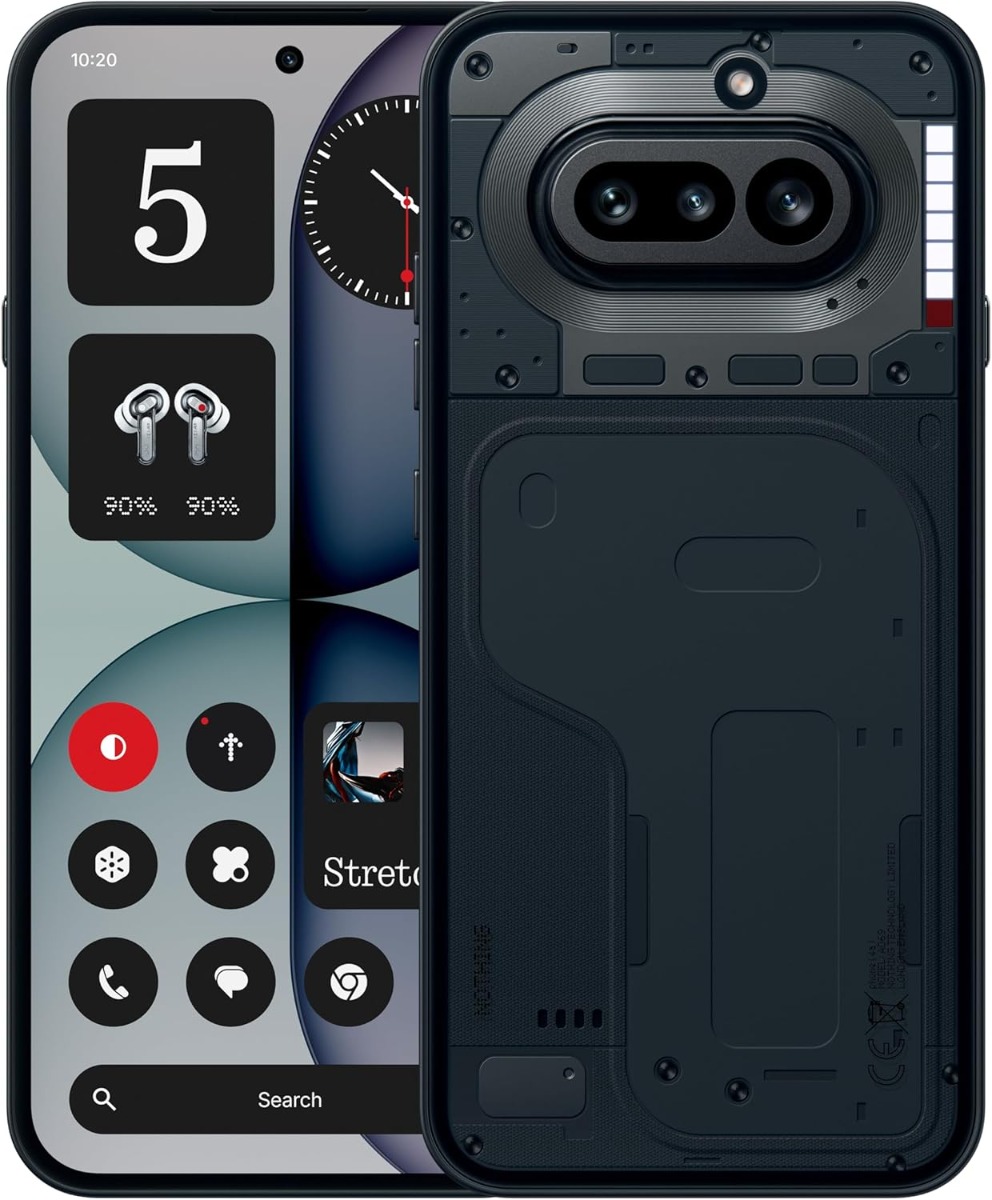 Nothing Phone 4A: 6.78"- 12GB RAM - 256GB- ROM - Dual SIM - Black