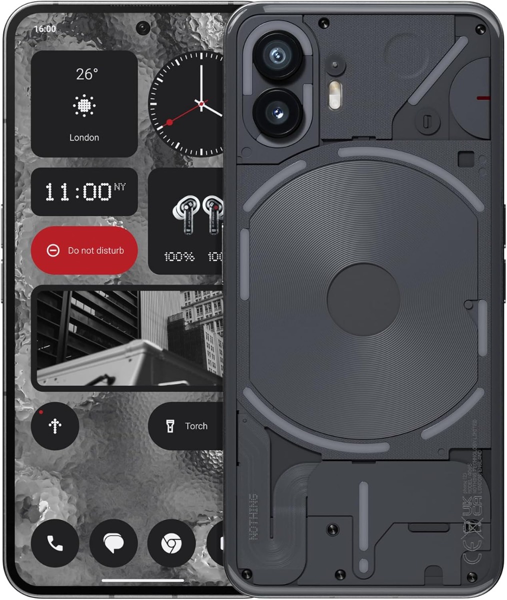 Nothing Phone 2: 6.7'' - 12GB RAM - 256GB ROM - Black - Dual SIM