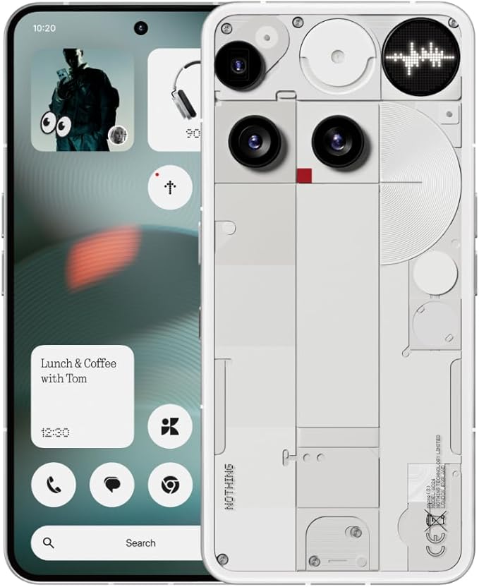 Nothing Phone 3 :6.67" 12GB RAM - 256GB ROM - Black - Dual SIM